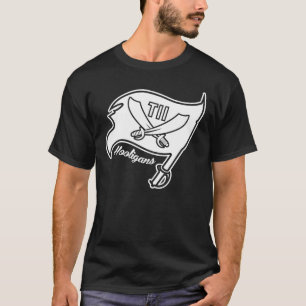 T-shirt Voyous de TII - pièce en t de logo de drapeau -