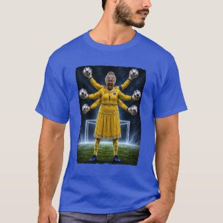 T-shirt Vozinha Cap-Vert Gardien de but Football