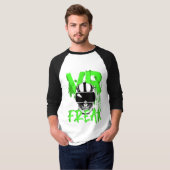T-shirt Vr Player Virtual Reality Freak Gamer (Devant entier)