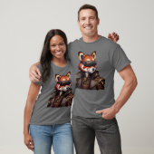 T-shirt VR Steampunk Red Panda (Unisexe)