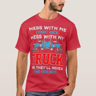 T-shirt vrachtwagenchauffeur