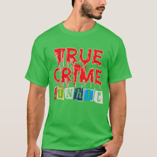 T-shirt Vrai crime Junkie