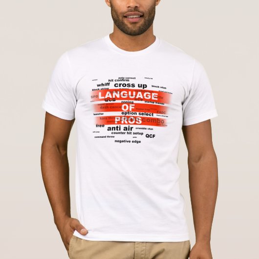 T-shirt Vrai entretien, masselotte de combat de jeu (Devant)