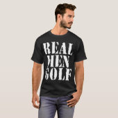 T-shirt Vrai golf d'hommes (Devant entier)