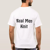 T-shirt Vrai Knit d'hommes (Dos)