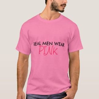 T-shirt Vrai rose de vêtements pour hommes