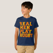 T-shirt Vrai rugby de jeu d'hommes (Devant entier)