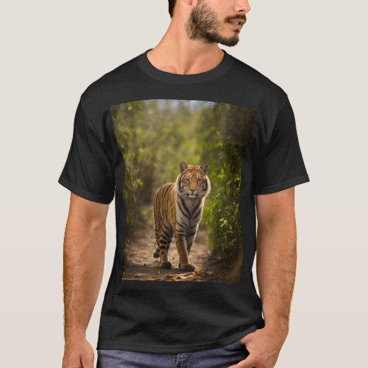T-SHIRT VRAI TIGER MEILLEUR PIC (Devant)