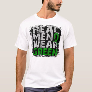 T-shirt Vrai vert de vêtements pour hommes d'infirmité