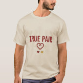T-SHIRT VRAIE PAIRE (Devant)