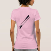 T-shirt Vraie rangée de filles (Dos)