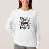 T-shirt Vraiment amour pour moi (Devant)