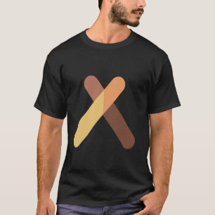 T-shirt Vraiment comme Claves Clave Musique Musicale Brési