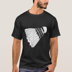 T-shirt Vraiment comme le volant de badminton