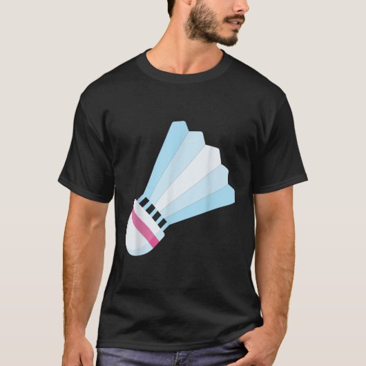 T-shirt Vraiment comme le volant de badminton 9 (Devant)