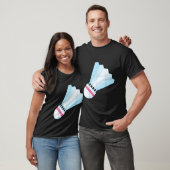 T-shirt Vraiment comme le volant de badminton 9 (Unisexe)