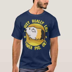T-shirt Vraiment Comme Les Chiens De Guinée Cavy Migny Rod