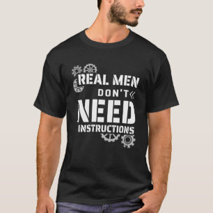 T-shirt Vraiment Pas Besoin D'Instructions Pour Papa Bruta