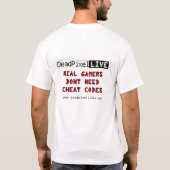 T-shirt Vrais Gamers de DPL (Dos)
