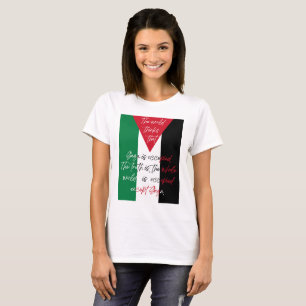 T-shirt Vrij Palestina - Red Gaza T-shirt