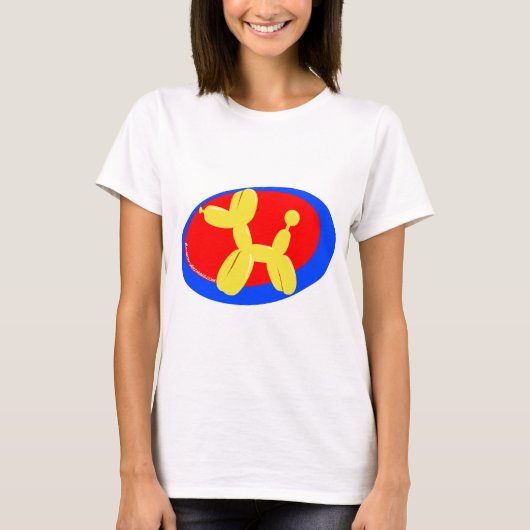 T-shirt Vrillage superbe de ballon (Devant)