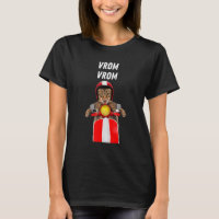 Vrom Vrom Crazy Cat Motorcycle Racing Cool Feline