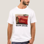 T-shirt Vroom Groom<br><div class="desc">conception de la corvette</div>