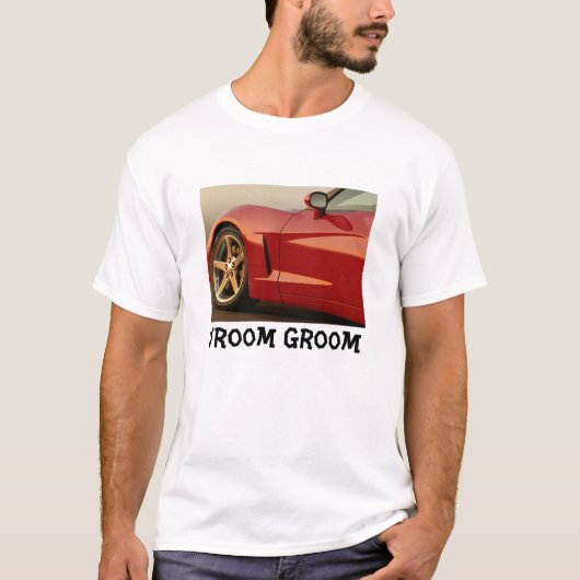 T-shirt Vroom Groom (Devant)