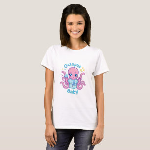 T-shirt vrouw Octopus Baby