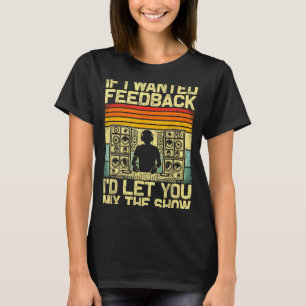 T-shirt Vrouwen Dj Muziek Producent Dans Geluid