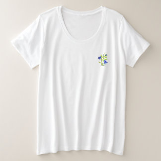 T-Shirt vrouwen plus grootte bloem stijl ontwerp