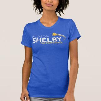 T-Shirt, vrouwenblauw T-shirt