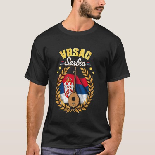 T-shirt Vrsac Serbie Souvenir (Devant)
