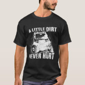 T-shirt VTT 4 Roue UTV Muddin Trail Riding Dirt Jamais Heu (Devant)