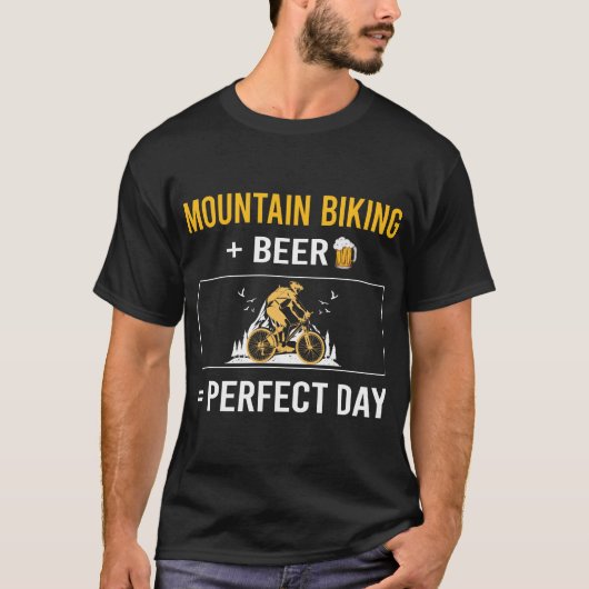 T-shirt VTT Beer Day Mountain VTT (Devant)