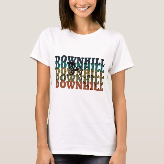 T-shirt VTT Descente VTT (Devant)