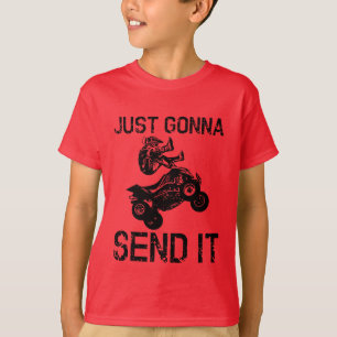 T-shirt VTT Dirt VTT Fun VTT Dirt Je Vais L'Envoyer