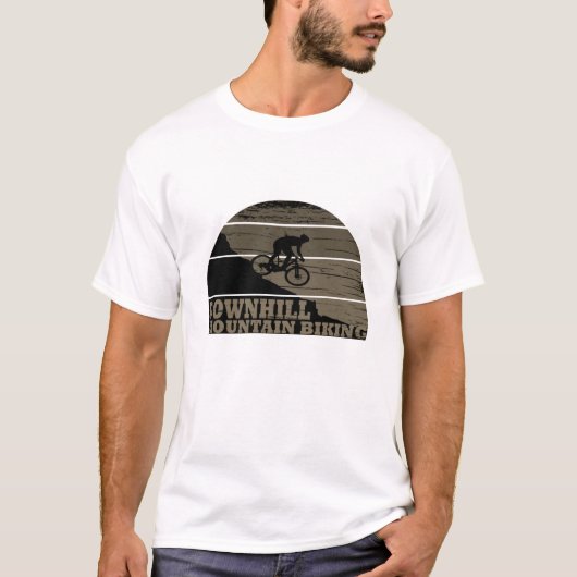 T-shirt VTT Downhill (Devant)