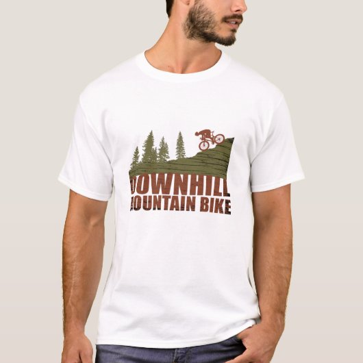 T-shirt VTT Downhill (Devant)