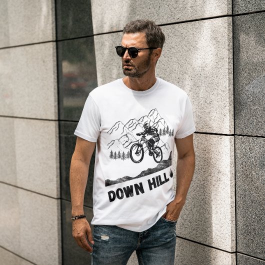 T-shirt VTT Downhill