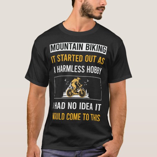 T-shirt VTT Hobby sans danger (Devant)