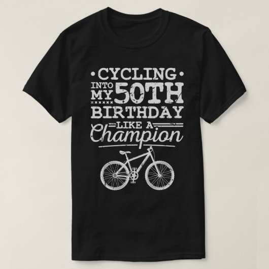 T-shirt VTT homme 50e anniversaire VTT (Design devant)