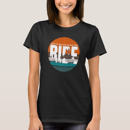 T-shirt VTT Hors route Quad (Devant)
