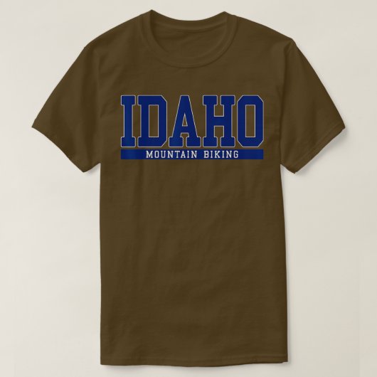 T-shirt VTT Idaho (Design devant)