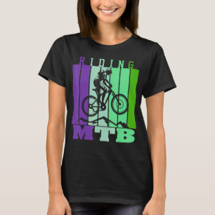 T-shirt VTT Il N'Est Jamais Plus Facile À Descendre Moun