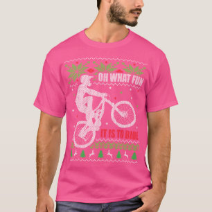 T-shirt VTT Noël laid