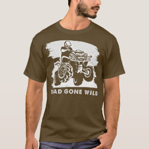 T-shirt VTT Quad Quad Riding Off Road Four Wheeler Quad A