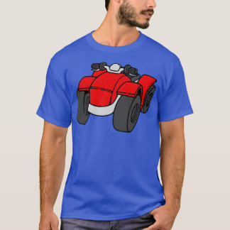 T-shirt VTT Red Quad