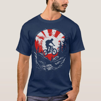 T-shirt VTT retro downhill