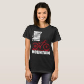 T-shirt VTT vélo de montagne (Devant entier)